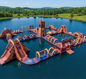 S851 Drachen-Thema Aufblasbarer Wasserpark