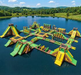 S862 Wasserpark mit Affenmotiv aufblasbar
