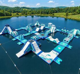 S863 Ozean-Thema Aufblasbarer Wasserpark