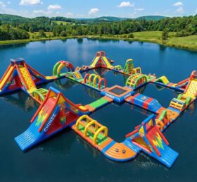 S866 Papageien-Thema Aufblasbarer Wasserpark