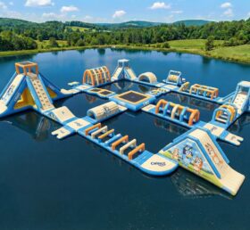 S888 Bluey-Themen Aufblasbarer Wasserpark