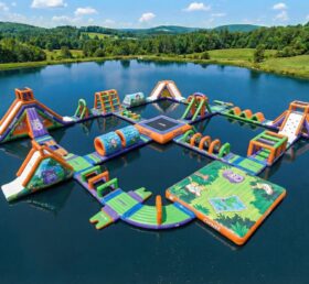 S894 Dora Thema Aufblasbarer Wasserpark