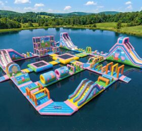 S916 Peppa Wutz Thema Aufblasbarer Wasserpark