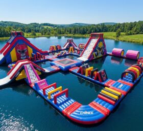 S922 Power Rangers Thema Aufblasbarer Wasserpark
