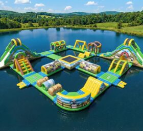 S927 Shaun das Schaf Themenbezogener Aufblasbarer Wasserpark
