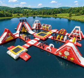 S930 Snoopy Thema Aufblasbarer Wasserpark