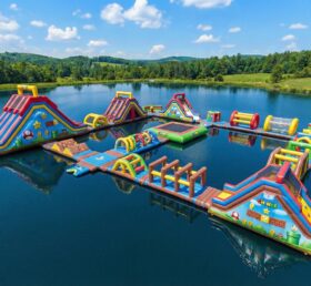 S936 Super-Mario-Thema Aufblasbarer Wasserpark