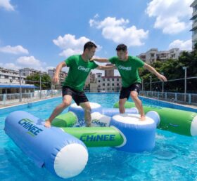 T10-621 Aufblasbares Wassersportspiel Froschsprung