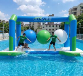 T10-614 Schwingende Ball-Herausforderungsmodul für Schwimmparks — Ballhindernis