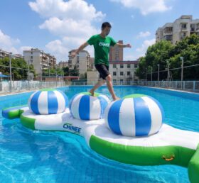 T10-624 Aufblasbare Aquapark-Spiele - 3 Kappen