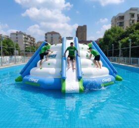 T10-626 Aufblasbare Schwimmende Wasserrutsche - Mehrere Rutschen