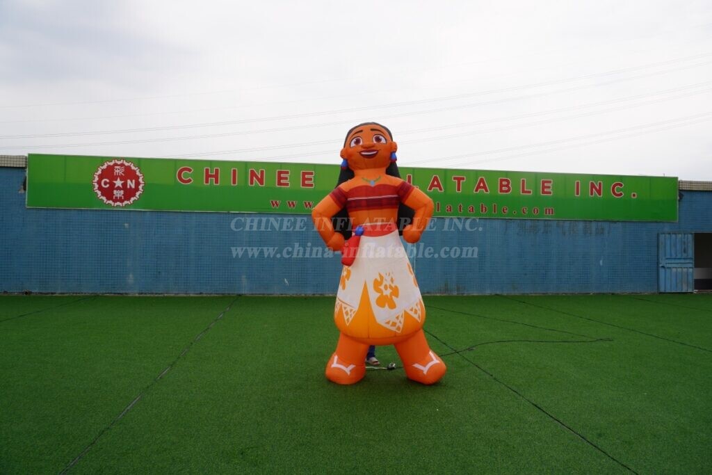 Cartoon2-1003 Hawaiian Girl Inflatable Cartoon Character