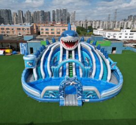 Pool3-606B Hai-Splash Aufblasbarer Wasserpark