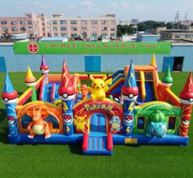 T6-3001 Pokémon Thema Aufblasbarer Funpark