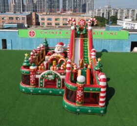 T6-6680C Weihnachtsmann Aufblasbare Funstadt