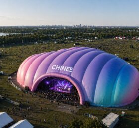 Tent3-111 Große Aufblasbare Konzert Luftkuppel Bühnzelt
