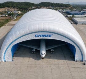 Tent3-120 Großes aufblasbares Flugzeughangar-Luftdom