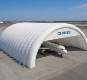 Tent3-123 Großes Aufblasbares Flugzeughangar Luftdom