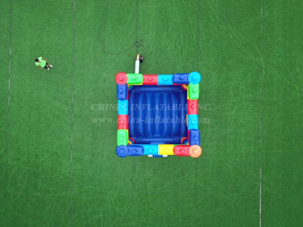 T2-8212 LEGO Colorful Square Inflatable Bouncer