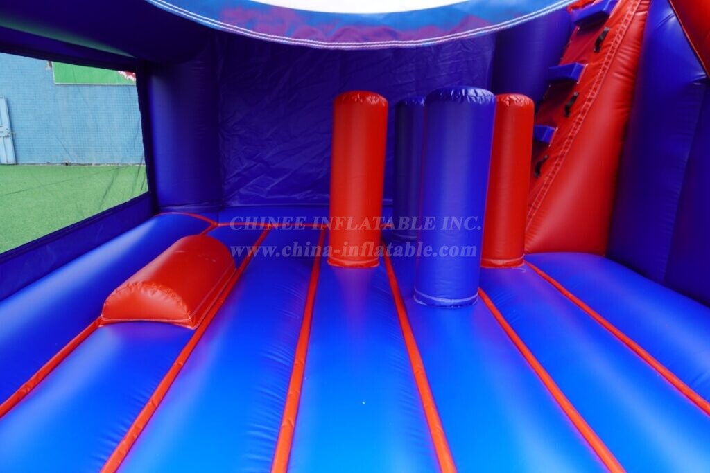 T2-9000 PSG Themed Inflatable Combo Slide