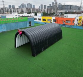 Tent1-424C Schwarzes aufblasbares Zelt-Tunnel-Shelter