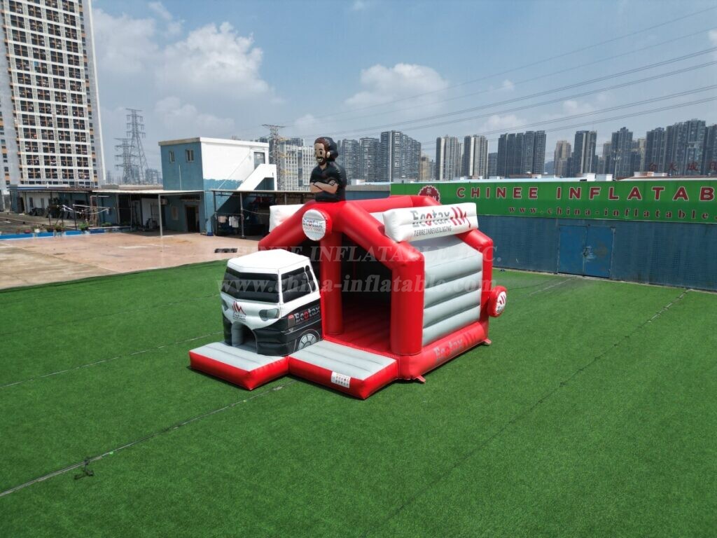 T2-8503 Truck-Themed Inflatable Bouncer
